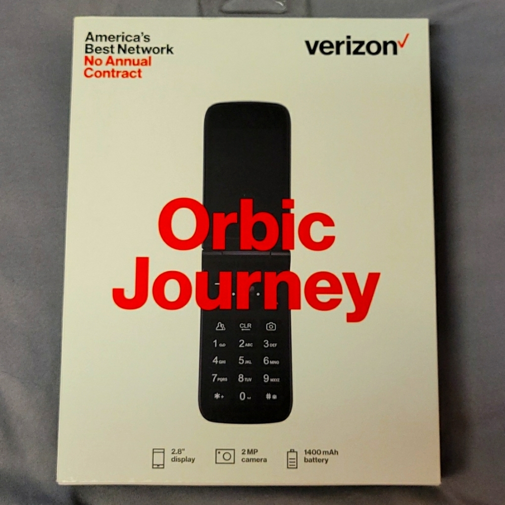 Verizon Orbic Journey cell phone